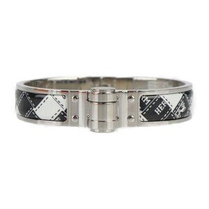 HERMES Black Charm Bracelet
